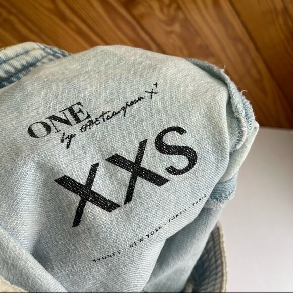 One Teaspoon Hunter High Rise Boyfriend Shorts XXS 00 - Picture 8 of 8